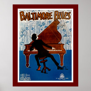 Póster Blues de Baltimore