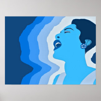 Póster Blues de Billie