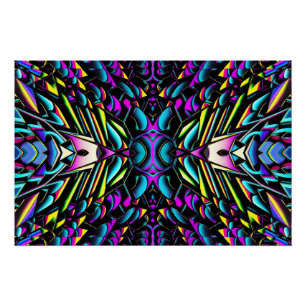 Póster Blues de la ciudad del átomo