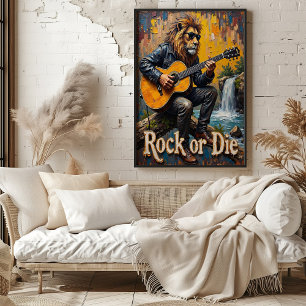 Póster Blues de las cataratas: La melodía del león