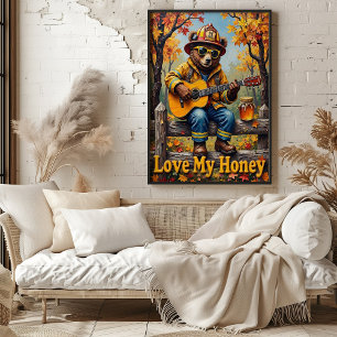 Póster Blues de Woodland: La serenada rústica de los leon