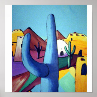 Póster Blues del suroeste