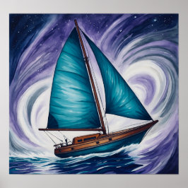 Póster BlueSailBoat