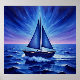 Póster BlueSailBoat