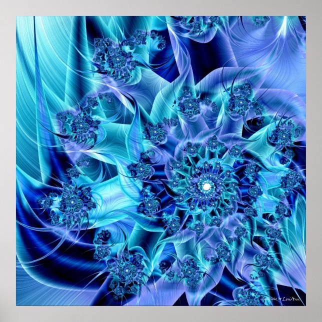 Póster BlueSwirl (Frente)