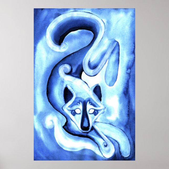 Póster Bluewolf Spirit (Frente)