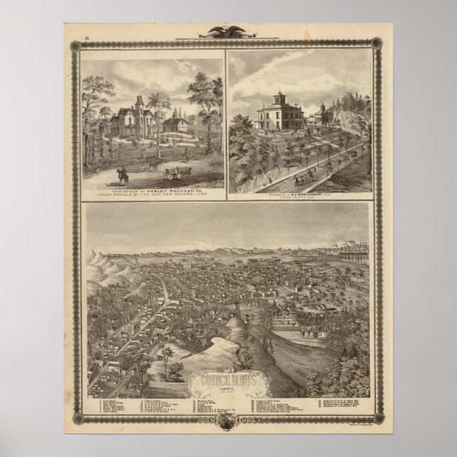 Póster Bluffs del Consejo (Frente)