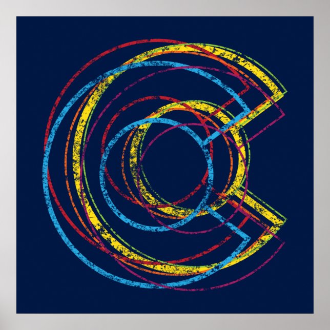 Póster blusa de orgullo de colorado (Frente)