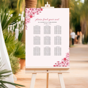 Póster Blush Sakura Wedding – Spring Floral