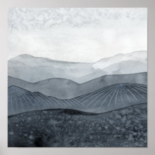 Póster Blustering Grey Valley