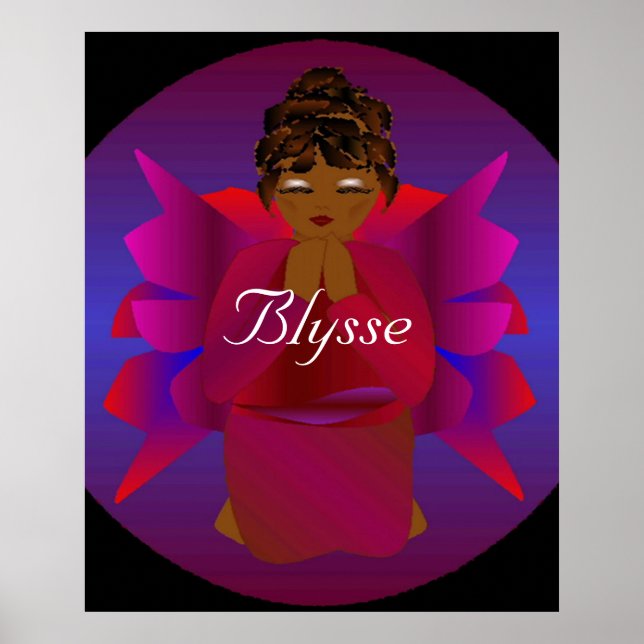 Póster Blysse Angel Baby III (Frente)