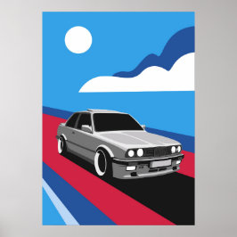 PÓSTER BMW E30