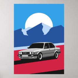 PÓSTER BMW E30