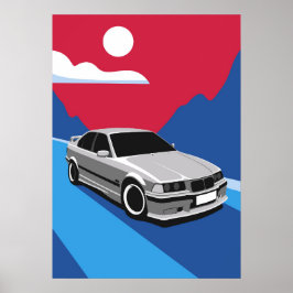 PÓSTER BMW E36