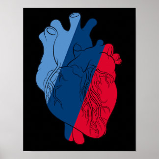 Póster BMW M Anatomía del corazón de potencia
