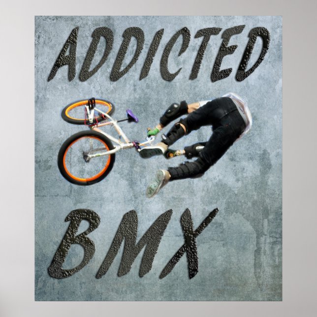 Póster BMX 11, derechos de autor Karen J Williams (Frente)