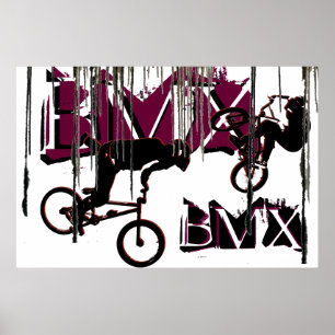 Póster BMX 21, Copyright Karen J Williams