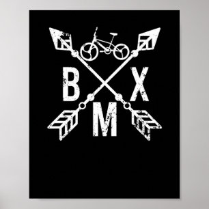 Póster BMX Arrow Bike Motocross Stunt Freestyle