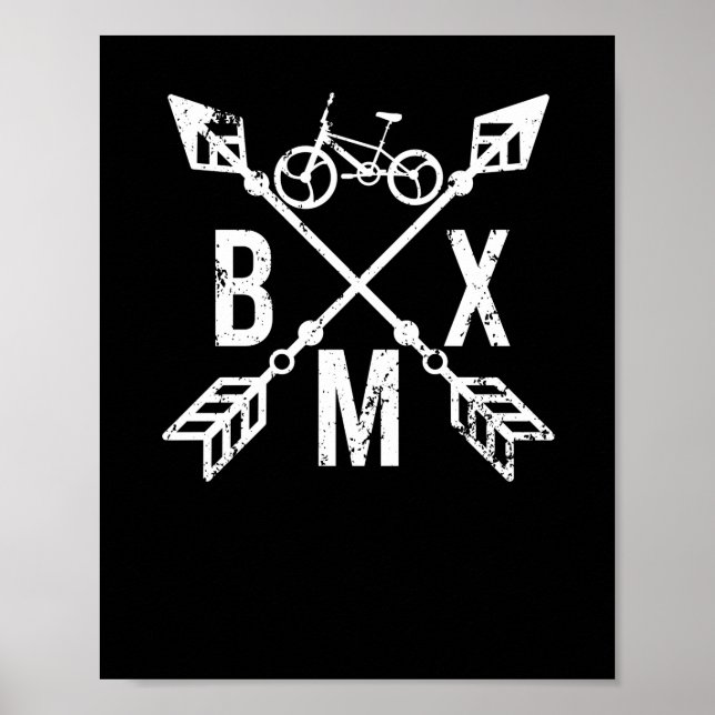 Póster BMX Arrow Bike Motocross Stunt Freestyle (Frente)