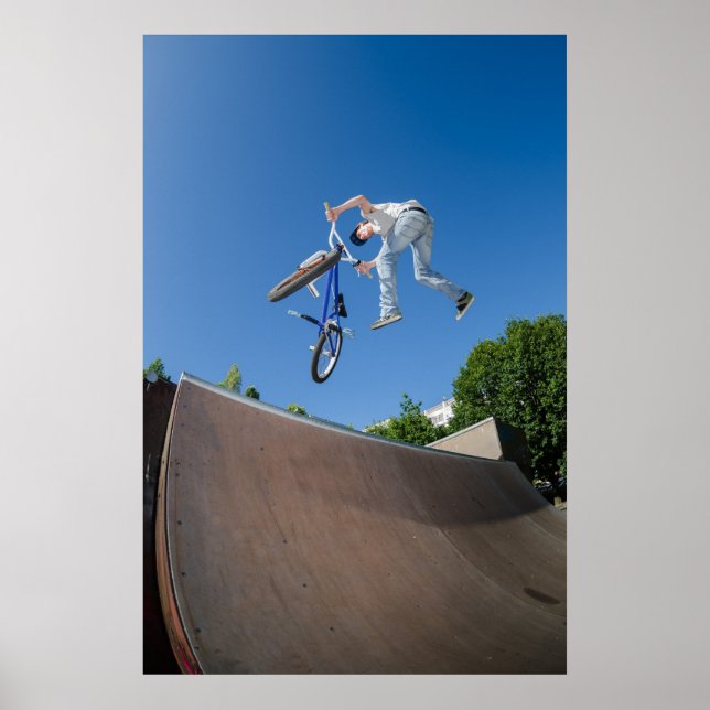 Póster BMX Bike Stunt (Frente)