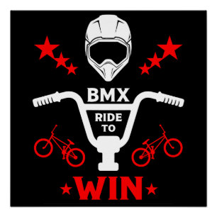 Póster Bmx Bikers Freestyle