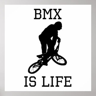 Póster BMX es vida