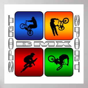 Póster BMX espectacular