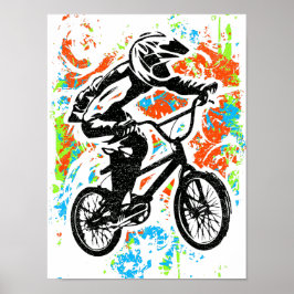 Poster Bmx - Impresión de Posters Bmx en bicicleta