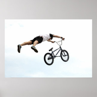 Póster BMX Layed Out, Copyright Karen J Williams