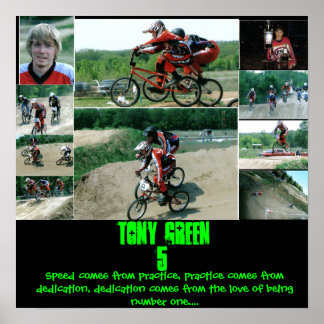 Póster Bmx Racer