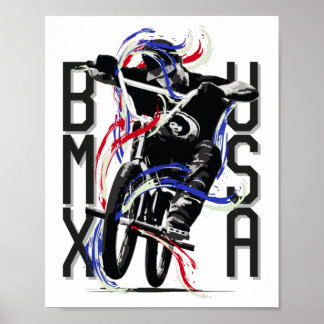 Póster BMX USA America | Poster Bmx