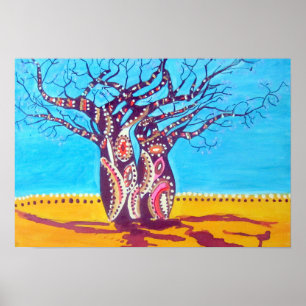 Póster Boabs felices