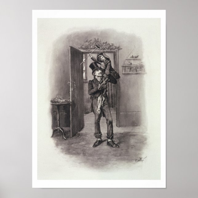 Póster Bob Cratchit and Tiny Tim, from 'Charles Dickens: (Frente)