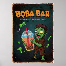 Boba Bar – ¡La bebida favorita de los no muertos! 