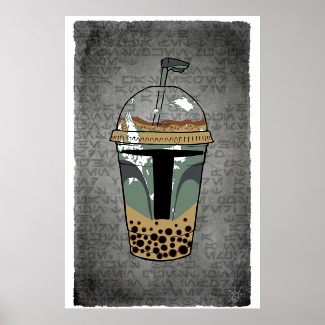 Póster Boba Tea (Frente)