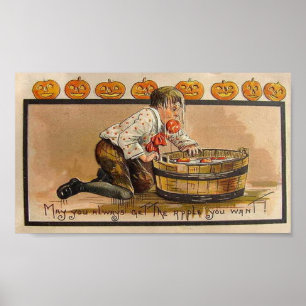 Póster Bobbing For Apples