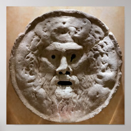 Póster Boca de la verdad