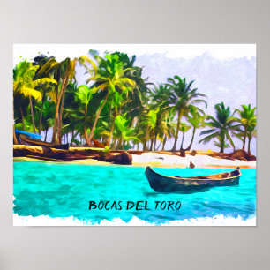 Póster Bocas Tropicales del Toro Panamá