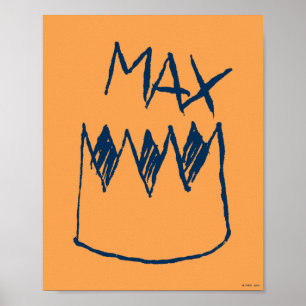 Póster Boceto de Max y Corona