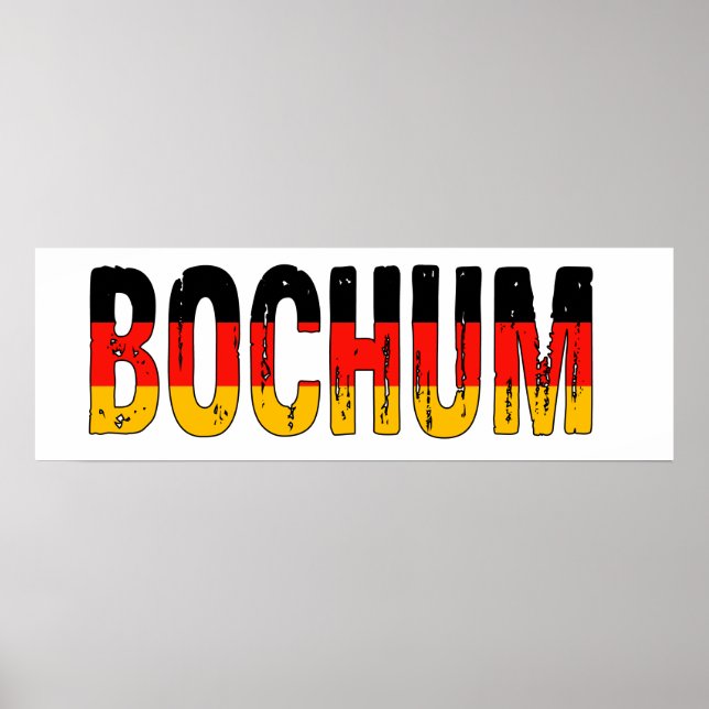 Póster Bochum Germany (Frente)