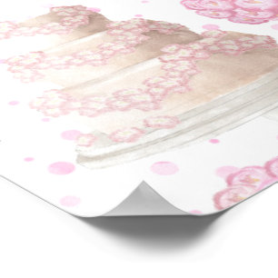 Póster Boda Cake Poster