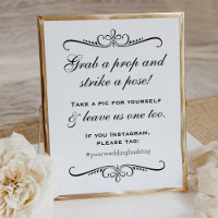 Boda con cabina de fotos Vintage Flourish