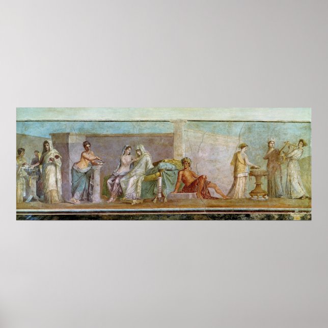 Póster Boda de Aldobrandini, 27 a. C. 14 (Frente)