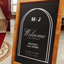 Boda de bienvenida del Arco de la Moda Blanca mini