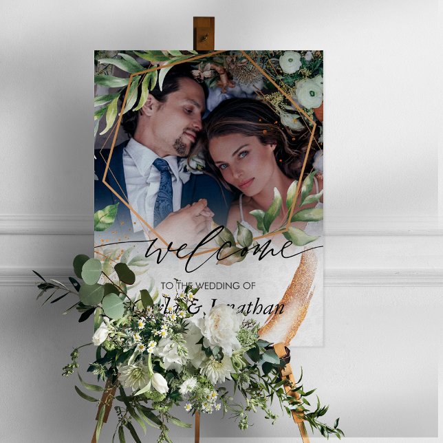 Póster Boda de bienvenida Floral Poster (Subido por el creador)