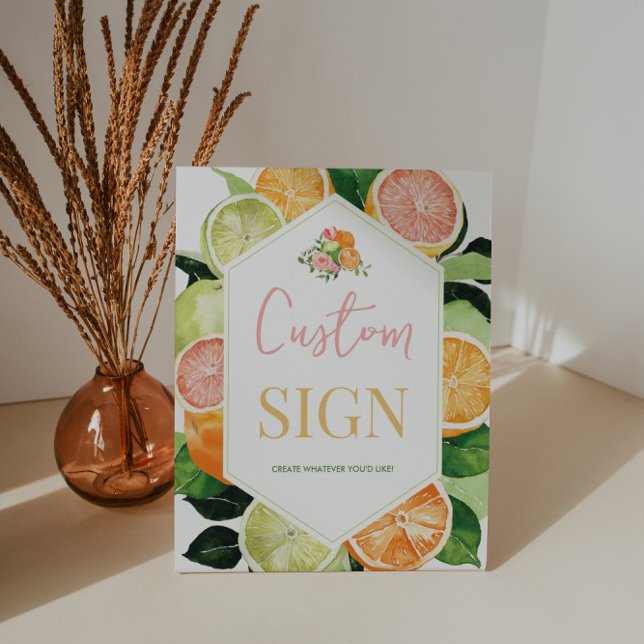 Póster Boda de Citricos Personalizada (Subido por el creador)