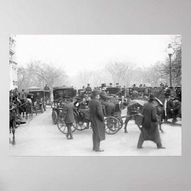 Póster Boda de clase alta, 1908 (Frente)