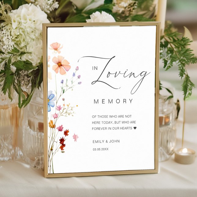 Póster Boda de Flor silvestre "En memoria amorosa" (Subido por el creador)