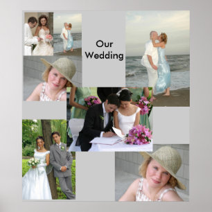 Póster boda de fotografía poster DE 14.95