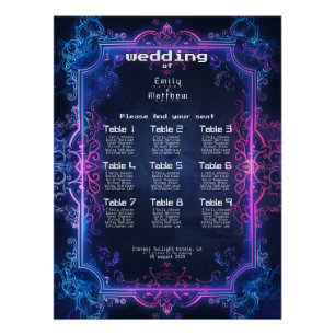 Póster Boda de Fusión Ciber-Medieval